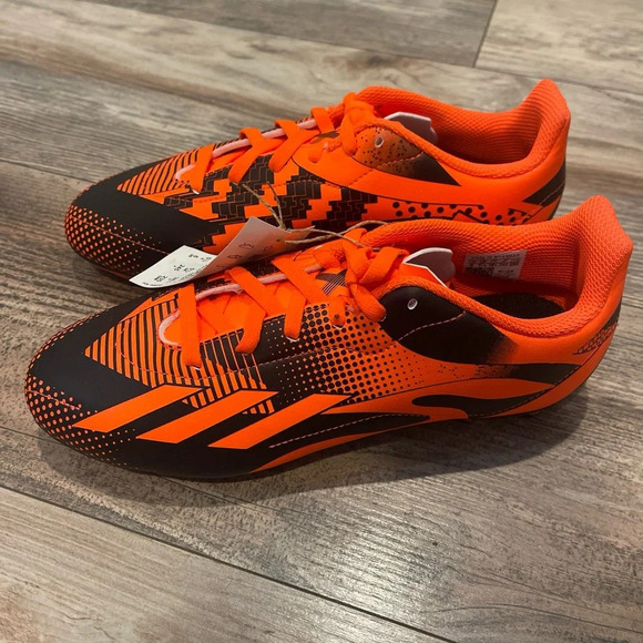 Adidas X Speedportal Messi .4 Size 5.5 Youth Soccer Cleats Orange Black GZ5139 - Picture 3 of 5
